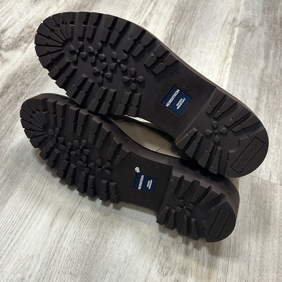 Nordstrom Miller 2 Water Resistant Suede Leather Chelsea Lug Boot / Beige-Taupe - Picture 8 of 10